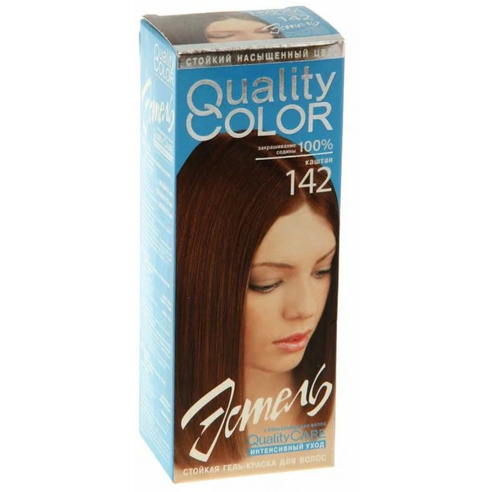 Краска для волос ESTEL QUALITY COLOR тон №142, каштан