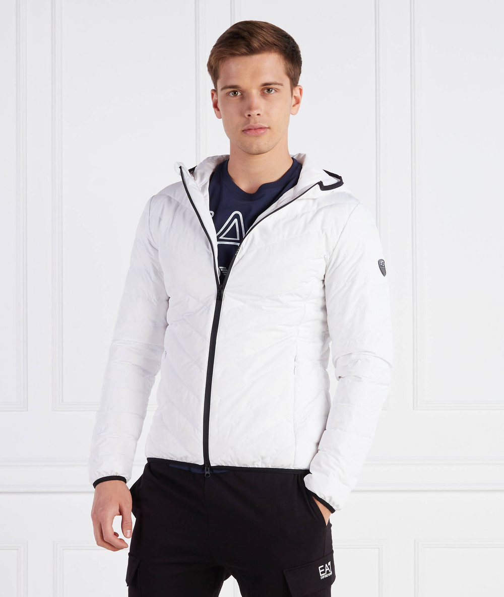 Пуховая куртка EA7 - белый(8NPB14 PNE1Z)