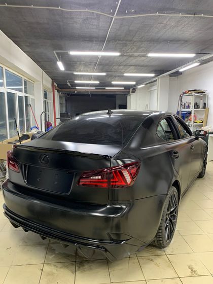 Пленка черный сатин Metal Flash Midnight Black Carbins 12 погонных метров