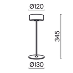 Аккумуляторный светильник Maytoni MOD229TL-L3W3K2
