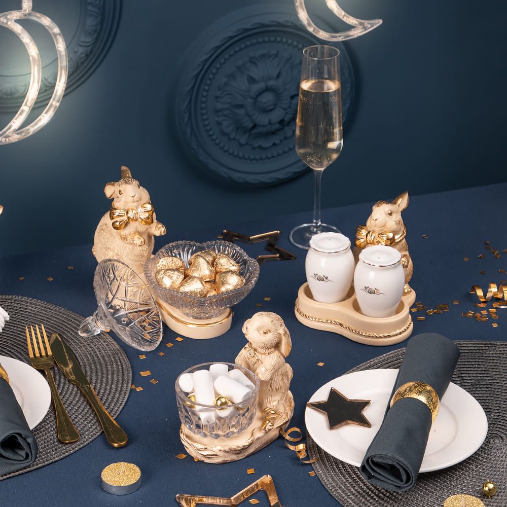 Конфетница-сахарница Кролик Банни Айвори