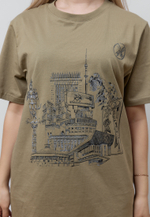 Футболка ALMATY MS LIGHT KHAKI