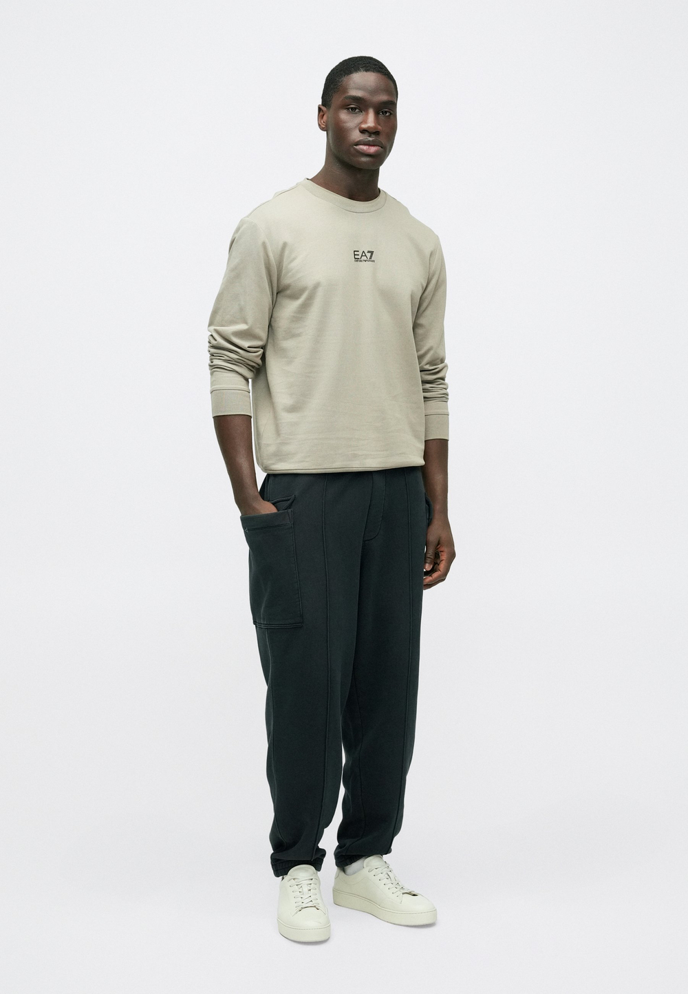 EA7 Emporio Armani UNISEX - Толстовка - жареный кешью/песок