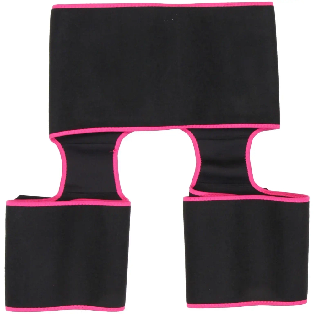 Бриджи для похудения «Sport style», размер M, Черный/розовый