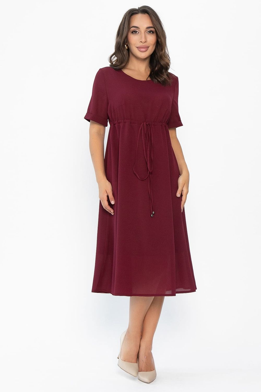 Платье Майя (бордовое) П13937-3М LT Collection