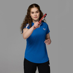 Одежда для настольного тенниса Женская, Тенниска BUTTERFLY SHIRT IKOMA LADY .