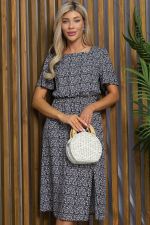 Платье Пиола (черно-белое) П13303-35М LT Collection