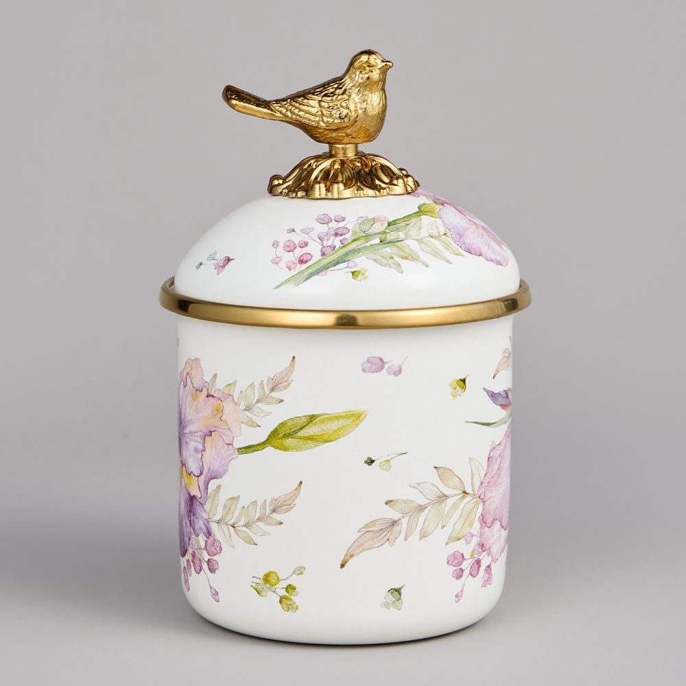 БАНКА ДЛЯ СЫПУЧИХ ПРОДУКТОВ AGNESS, СЕРИЯ IRISES 9Х9СМ, 500МЛ