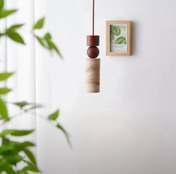 Подвесные светильники в стиле минимализм с природным акцентом.