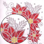 Украшение для окон и стекла ЗОЛОТАЯ СКАЗКА "Снегурочка на коньках", 30х38 см, ПВХ, 591184