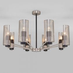 Люстра на штанге Eurosvet Grino 70139/8 никель