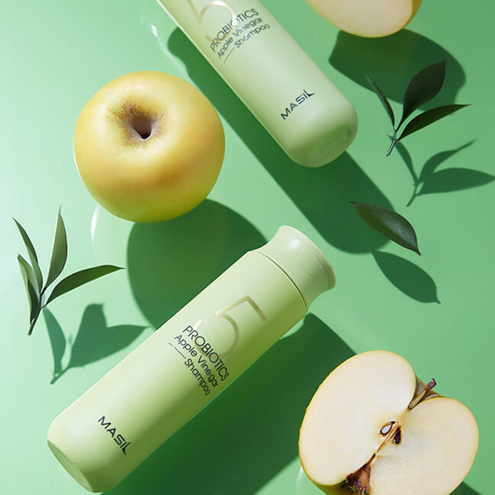 Шампунь для восстановления pH-баланса с яблочным уксусом Masil 5 Probiotics Apple Vinegar Shampoo (300мл)