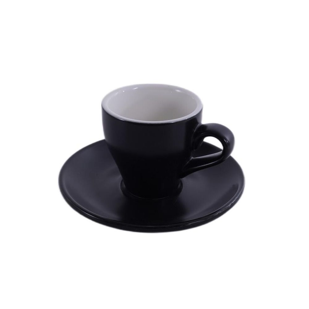 Кофейная пара 100 мл черная матовая d 6,4 см h6,2 см Barista (Бариста) P.L. Proff Cuisine [6]