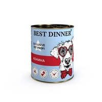 Best Dinner Vet Profi Gastro Intestinal консервы для собак "Конина", 0,34 кг 7643