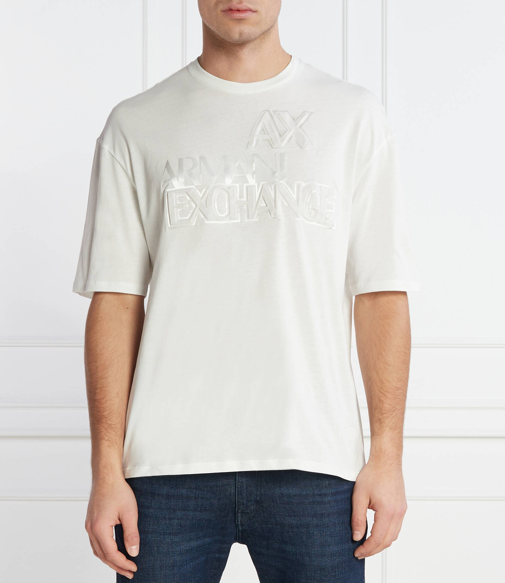Футболка Armani Exchange - белый(3DZTBC ZJ3VZ)