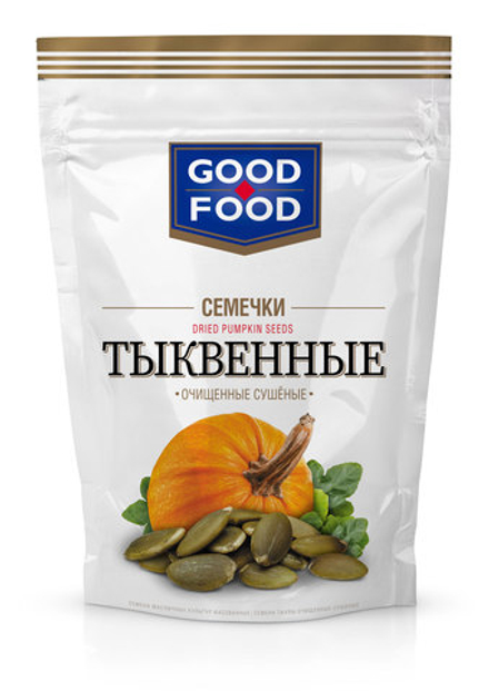 GOOD FOOD Тыквенные семечки сушёные 130 г