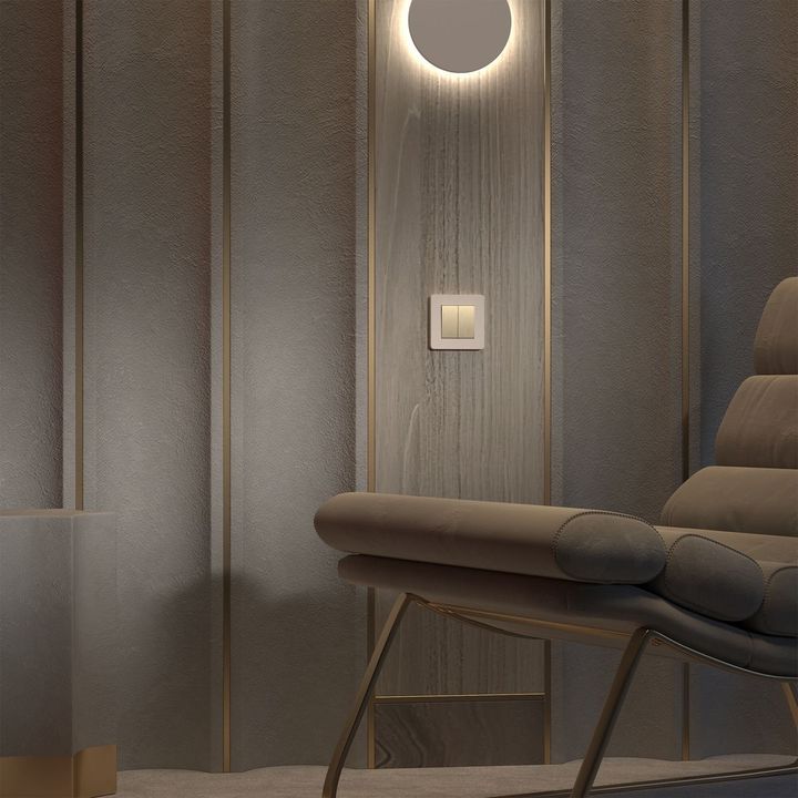 Рамка Werkel Split на 1 пост айвори/белый W0013066 4690389206016