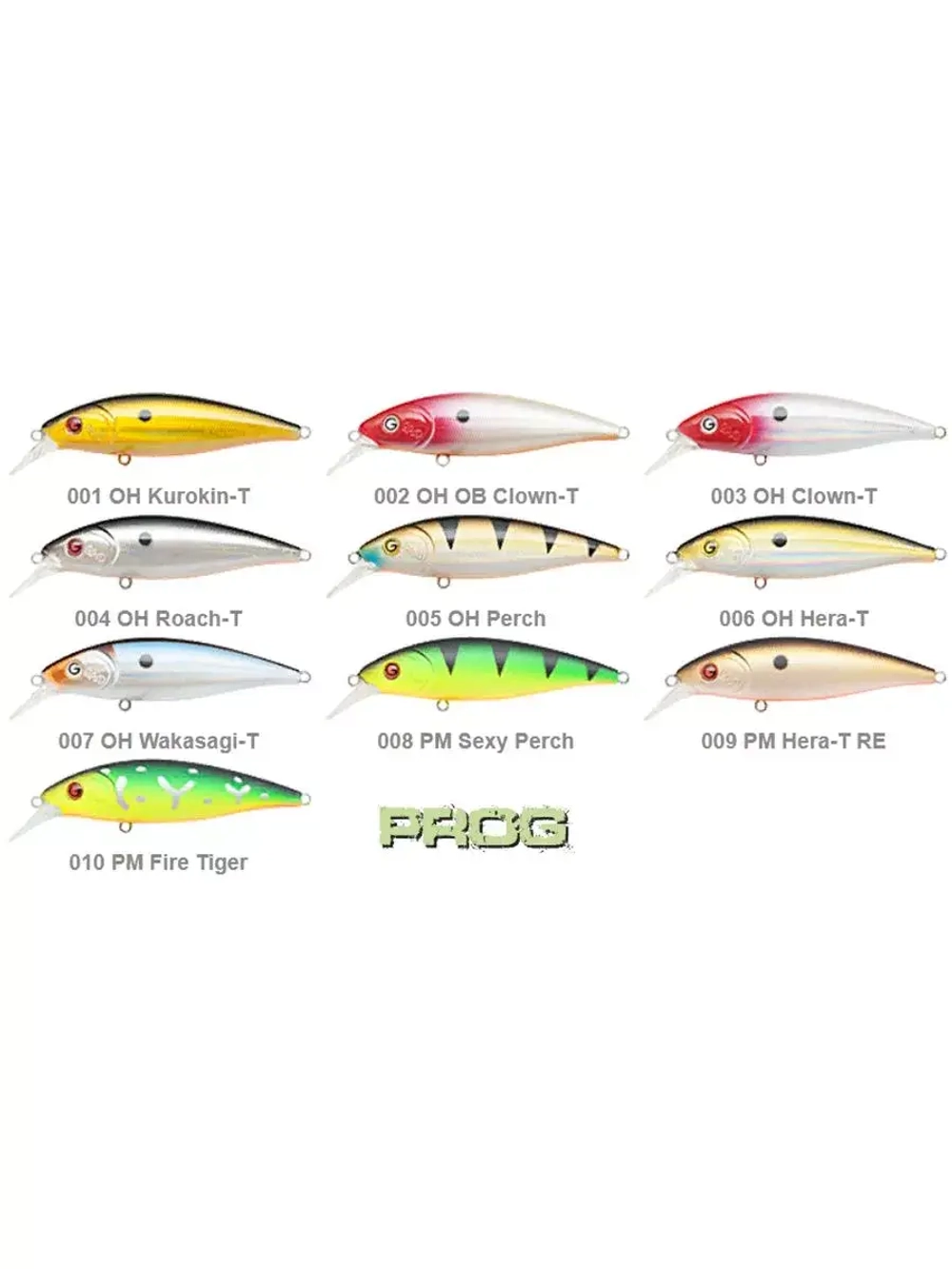 Воблер GAD PROG 65F-SR 65 мм 6.5.гр 0.5-0.8 010 плавающий