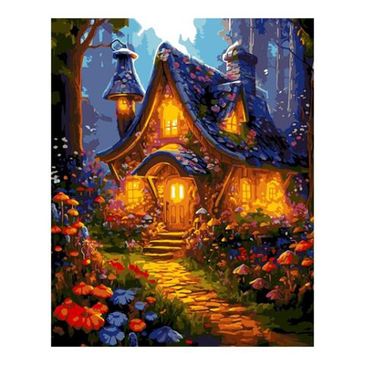 Картина по номерам 40*50см "Тёмный страж" (Lori)