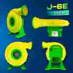 Нагнетатель воздуха (насос) для надувных батутов и конструкций с патрубком, от 750 Вт.