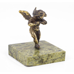 Статуэтка из бронзы и змеевика"Танцующий ангел" G 117945