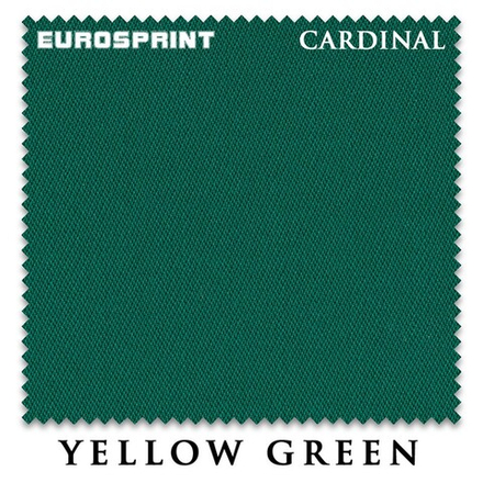 Сукно "Eurosprint Cardinal" 165см Yellow Green