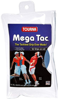Теннисные намотки Tourna Mega Tac XL 10P - blue