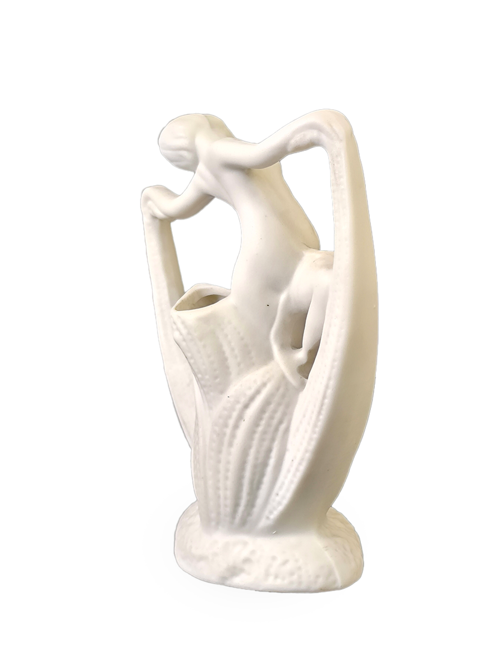 Статуэтка (вазочка) "Девушка вазочка"