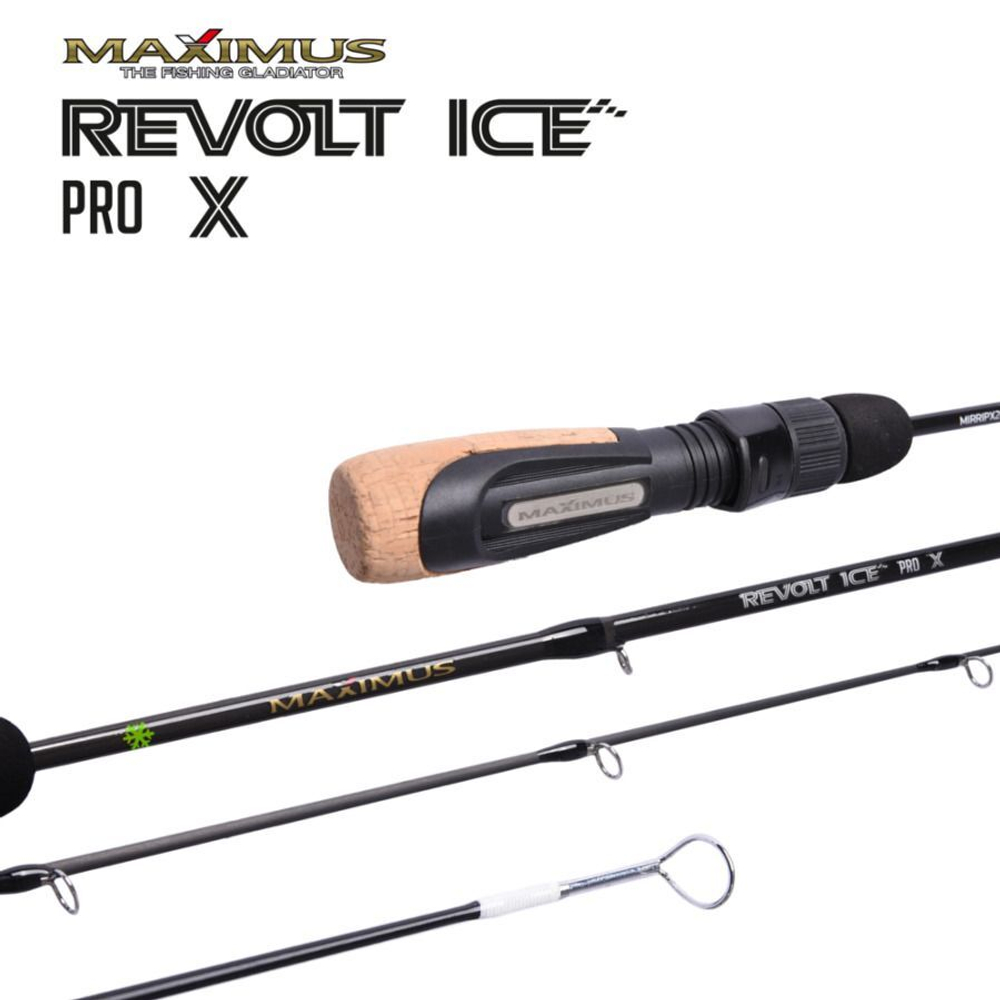 Зимняя удочка Maximus REVOLT ICE PRO X 281MH 0,70м до 40гр (MIRRIPX281MH)
