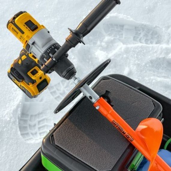 Адаптер универсальный под шуруповерт АШ-36УД с ограничительным диском (d выход.вала 19/22мм) Тонар