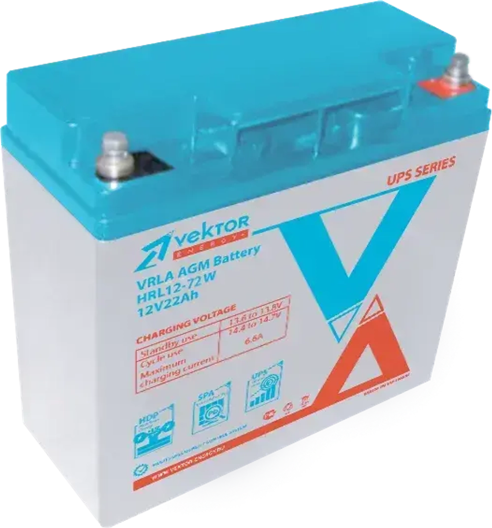 Аккумуляторная батарея Vektor Energy HRL 12-80W
