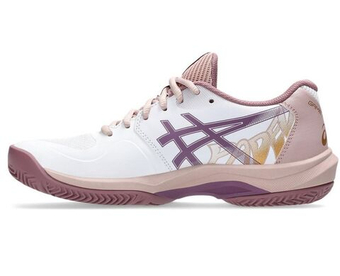 Женские кросовки для Padel Asics Game FF Padel - white/purple oxide