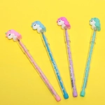 Карандаш чернографитный «Единорог», 11 секций, ТМ, микс 4 цвета, 16,5см