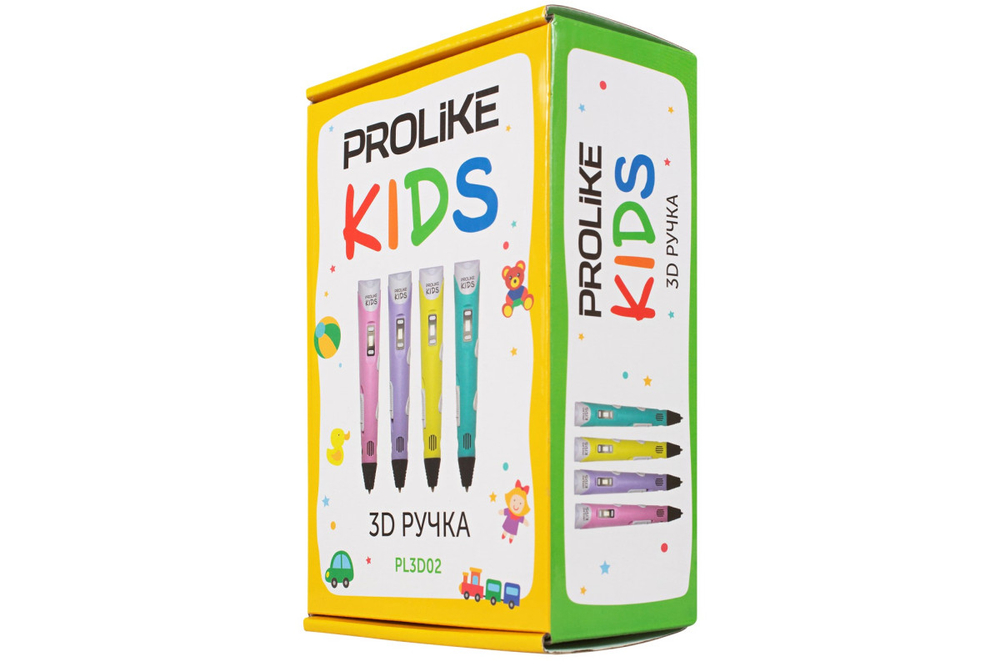 3D ручка с дисплеем Prolike розовая PL3D02PK