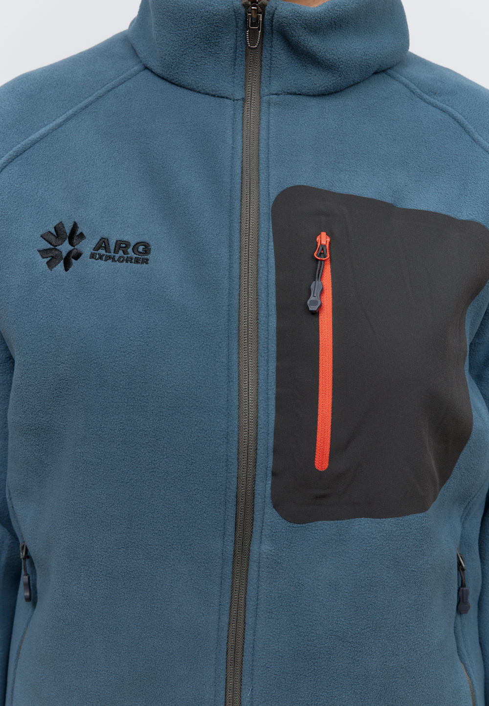 Флисовая кофта на замке ARGYMAQ EXPLORER BLUE