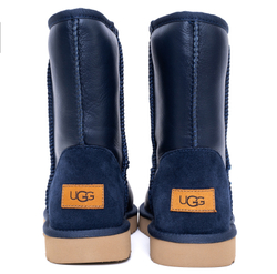 UGG Mens Classic Short Metallic Navy