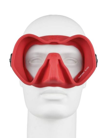 Маска C4 Carbon Skyline Antifog red