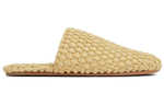Bottega Veneta Quiet Closed Toe Slippers Men"s Yellow