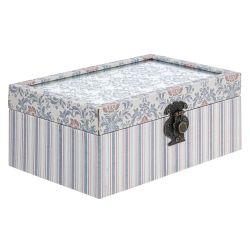 GAEM Шкатулка с зеркальным элементом, L24 W15 H10 см