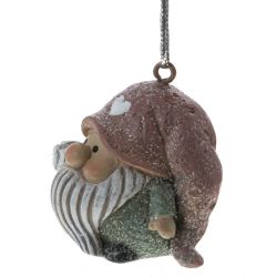 GAEM Украшение декоративное подвесное"Гном", L4 W3 H4 см, 2в.