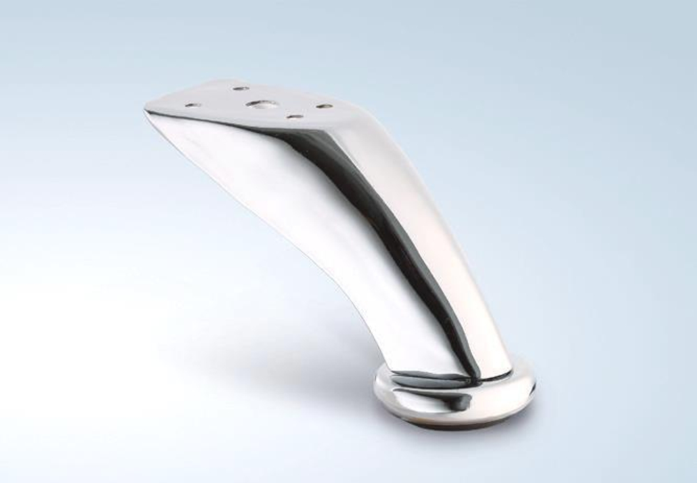 Опора мебельная C-0217 хром Н90