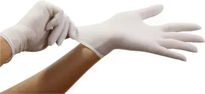 Нитриловые перчатки текстурированные на пальцах, неопудренные, BASIC MEDICAL, 100 шт./уп.
