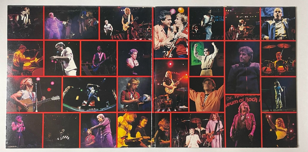Винтажная виниловая пластинка LP Styx Caught In The Act Live (Holland 1984) Snowblind