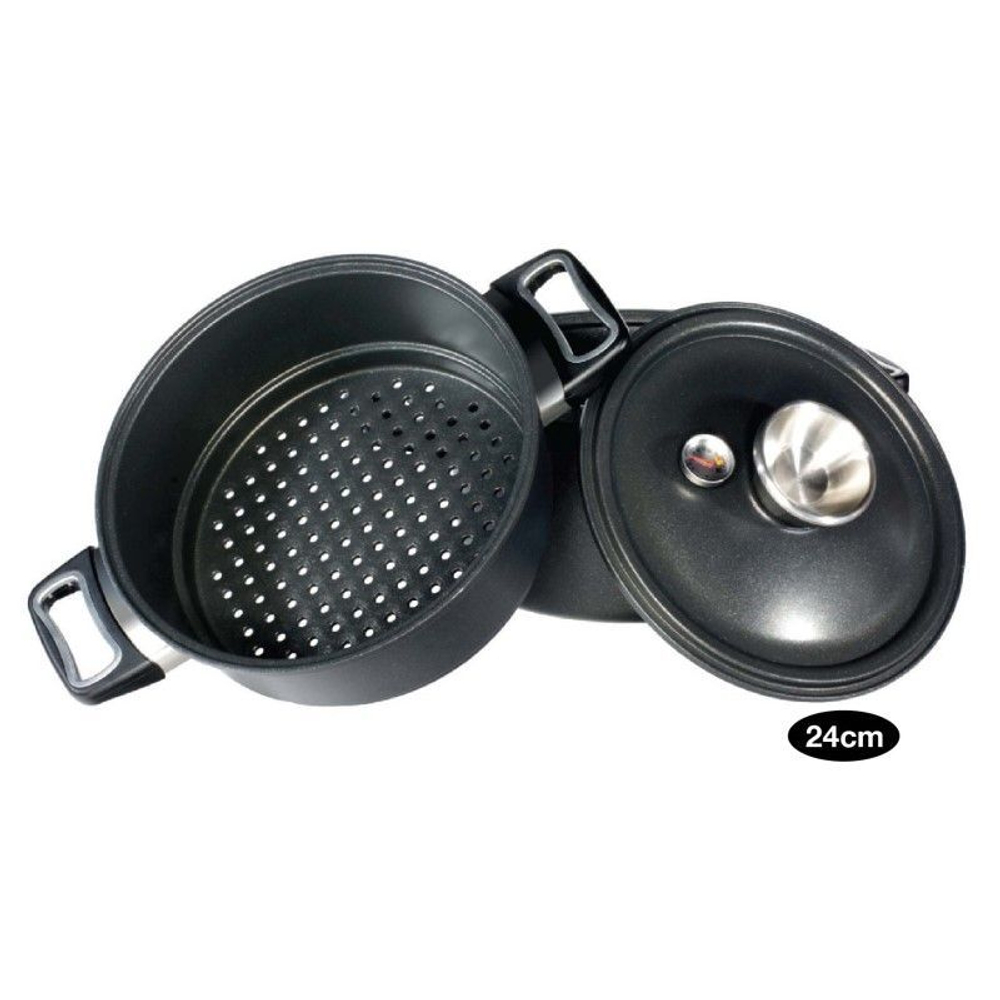 Пароварка 4.5л AMT Gastroguss Frying Pans Titan Германия вид
