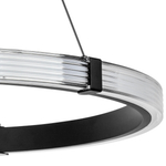 736287 Люстра ROTONDA 42W LED 2106LM 360G ЧЕРНЫЙ 3000K