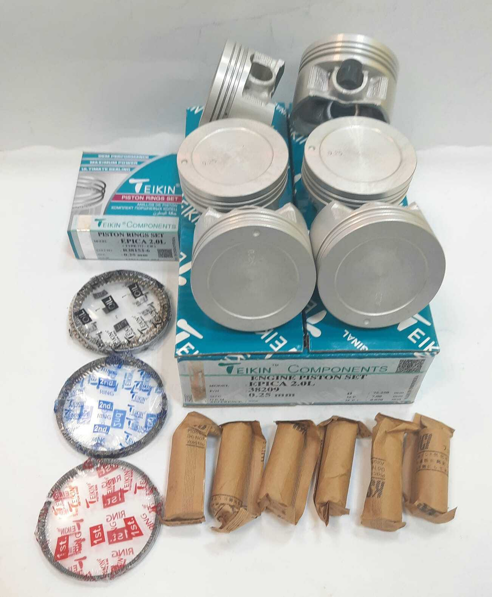 Поршни с кольцами +0.25 X20D1 Teikin