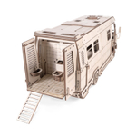 Деревянный конструктор Кукольный дом на колесах - Трейлер-дом "Пикник" (Lemmo)