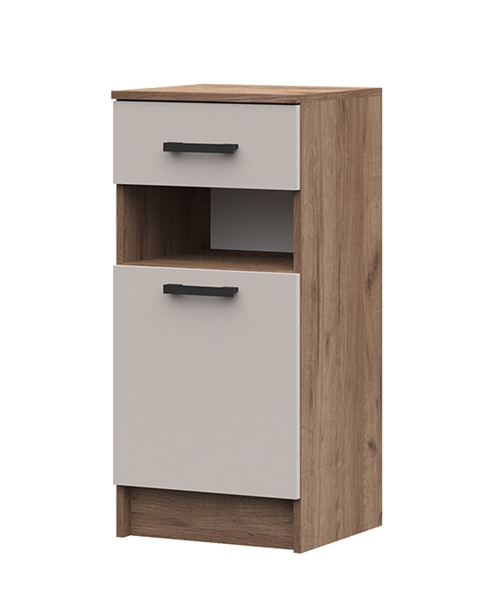 Машенька ТБ 201 Тумба с ящиком Дуб крафт табачный / Кашемир