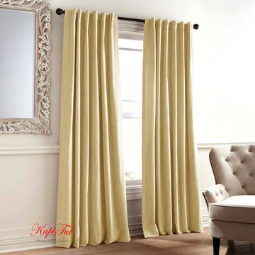 Шторы бархат Royal (кремовый)