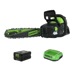 Аккумуляторная цепная пила Greenworks GD60CS25K5 (1 x 5 Ач, ЗУ) 2008907/2944907/2932007